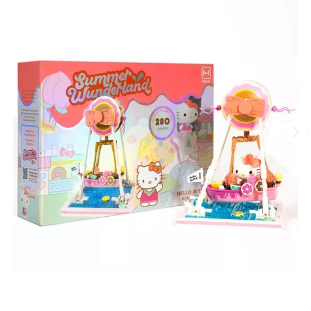 Hello Kitty Summer Wunderland Donut Ship Building Set